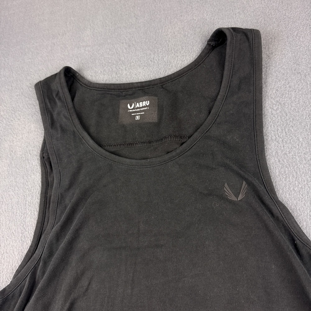 ASRV Tank Top Men's S Black DSG-0408 Relentless Pursuit Activewear Gym Shirt